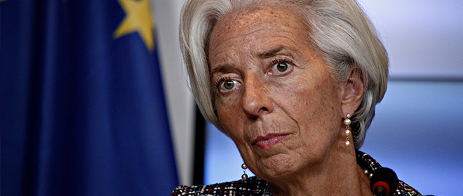 European markets lower ahead of Lagarde's debut ECB meeting