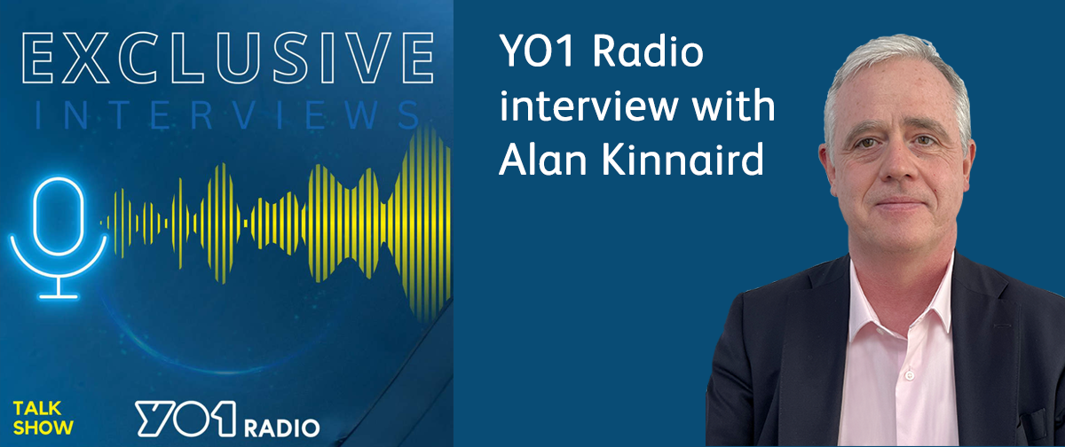YO1 Radio Interview with Alan Kinnaird
